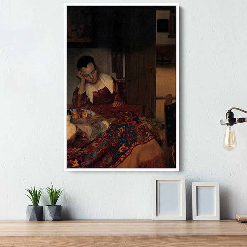 Brown Girl Wall Art Canvas 5477
