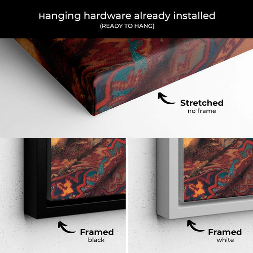 Brown Girl Wall Art Canvas 5477