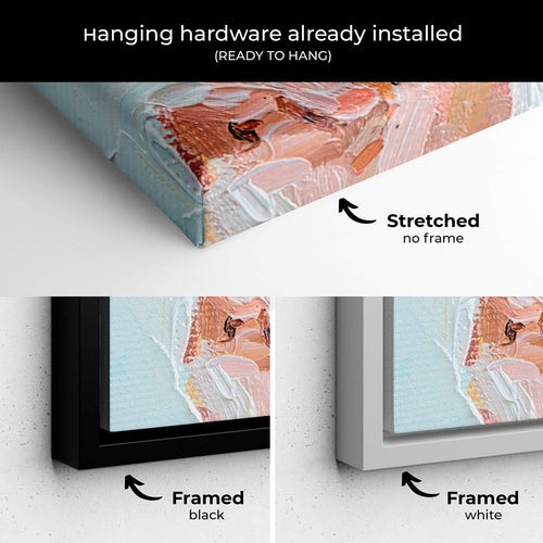 White Girl Staring Wall Art Canvas 3700