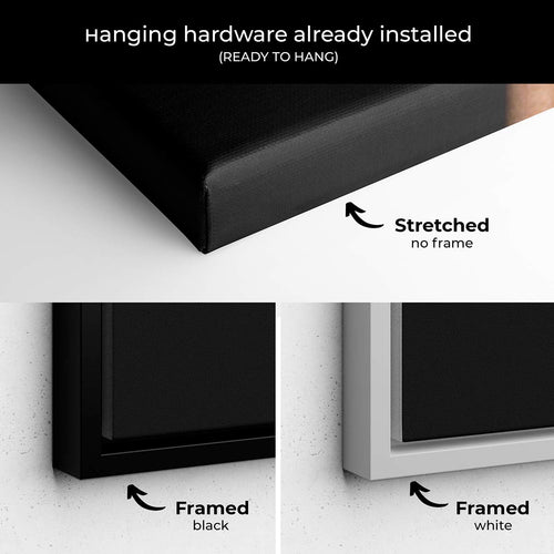 Black Golf Wall Art Canvas 6905