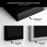 Black Golf Wall Art Canvas 6905