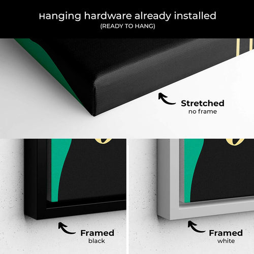 Multi Color Harmony in Strings Wall Art Canvas 5162