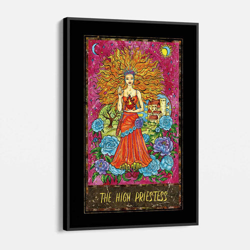 Multi Color High Priestess Wall Art Canvas 7802