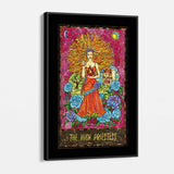 Multi Color High Priestess Wall Art Canvas 7802