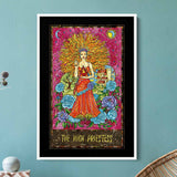 Multi Color High Priestess Wall Art Canvas 7802