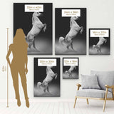 Black Horse Wall Art Canvas 4950