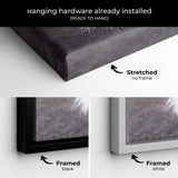 Grey Horse Wall Art Canvas 7042