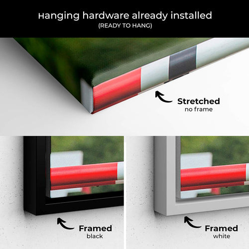 Beige Horse Riding Wall Art Canvas 9276