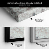 White Ice Skating Wall Art Canvas 1234