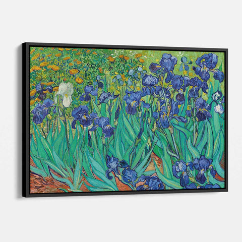 Blue Irises Wall Art Canvas 7382