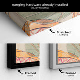 Beige Japanese Wall Art Canvas 6244