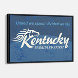 Blue Kentucky Wall Art Canvas 92_b