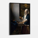 Brown Lady Wall Art Canvas 5472