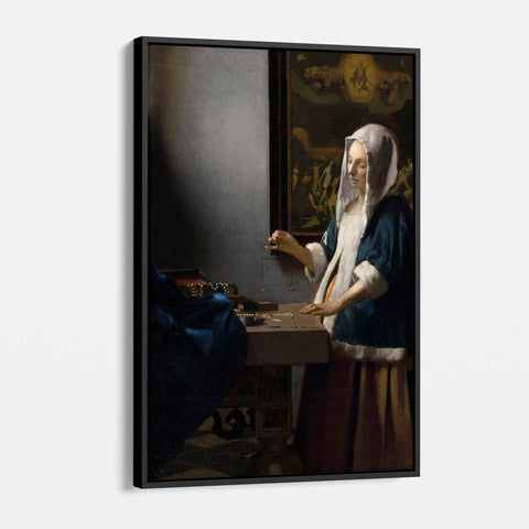 Brown Lady Wall Art Canvas 5472