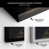 Brown Lady Wall Art Canvas 5472