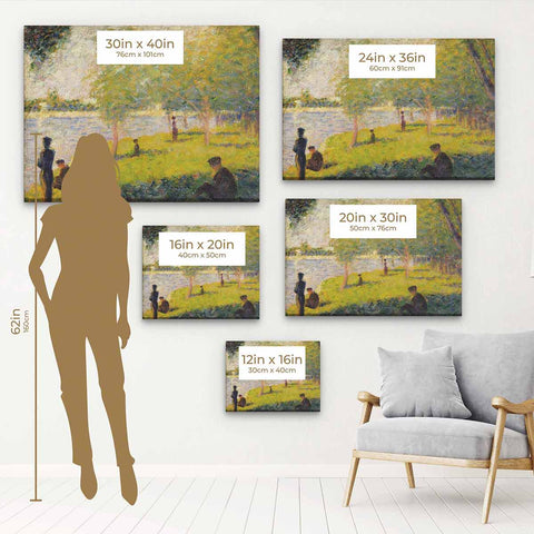 Green Lake Wall Art Canvas 4831