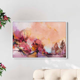 Orange Landscape Wall Art Canvas 1460