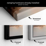 Brown Last Supper Wall Art Canvas 8165