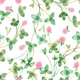 It’s hard to feel troubled when you have pretty pink blooms to gaze at! This beautiful floral peel and stick wallpaper has a quaint charm and a delightful energy that revitalizes the dullest of spaces. Its green leaves and pink buds are rendered in a charming watercolor style that gives the entire composition an endearing elegance.&nbsp;Use this PVC-free removable wallpaper to liven up your kitchen, bathroom or any utility space.