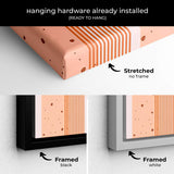 Orange Leaf Wall Art Canvas 38_b