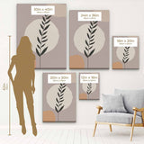 Purple Leaf Wall Art Canvas 92_b