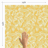 A fresh floral wallpaper that also comes with nice nostalgic notes, this white and yellow design is the perfect serving of warmth for your living space. Bask in the simple elegance of white botanical drawings on a muted yellow background. This&nbsp;seamless composition&nbsp;can be surreal in some places, delightfully vintage in others, and evoke a variety of moods depending on how you use it.