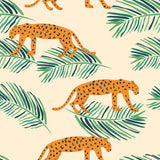 Energize your living space with a gorgeous peel and stick wallpaper featuring leopards and leaves as small-scale illustrations on a pale pink background. This warm and vibrant wallpaper brightens up its surroundings with its intense orange notes and balancing green highlights. Complement this richly finished PVC-free wallpaper with indoor greenery, natural finishes and neutral toned fixtures for a delightful, earthy feel.