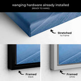 Black Life Road Wall Art Canvas 2597