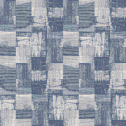 A gorgeous print with a side helping of grunge, this textured peel and stick wallpaper is a head turner. Using a sophisticated blue-grey shades, a high quality print, and a rich matte finish, it perfectly emulates a woven linen rug with a raw, rustic feel to it. When putting together a laid back Boho chic space, this distinctive, PVC-free wallpaper serves as the perfect backdrop.