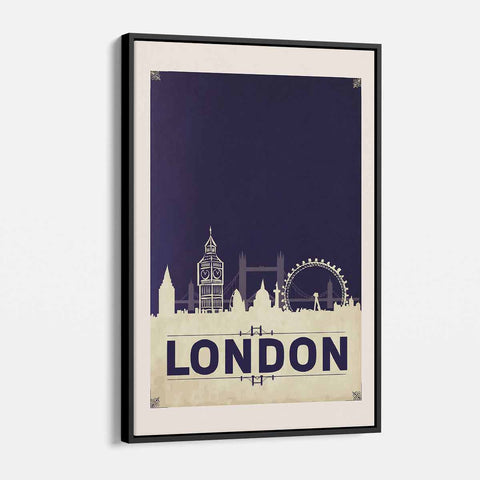 Purple London Wall Art Canvas 94_a