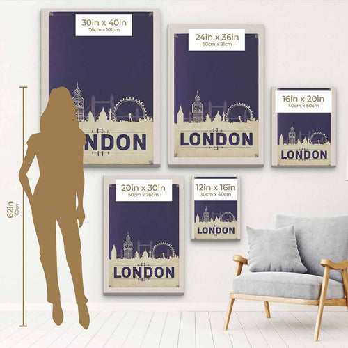 Purple London Wall Art Canvas 94_a