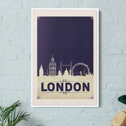 Purple London Wall Art Canvas 94_a