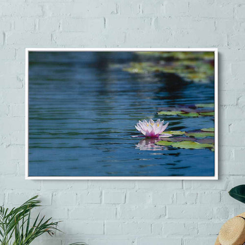 Blue Lotus Wall Art Canvas 9427