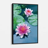 Pink Lotus Wall Art Canvas 1718