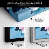 Pink Lotus Wall Art Canvas 1718