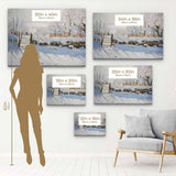 White Magpie Wall Art Canvas 6191