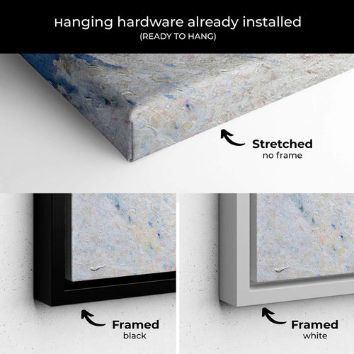 White Magpie Wall Art Canvas 6191