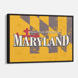 Yellow Maryland Wall Art Canvas 22_b
