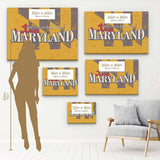 Yellow Maryland Wall Art Canvas 22_b