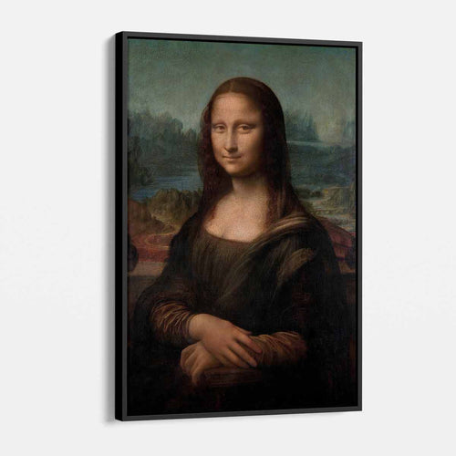 Brown Mona Lisa Wall Art Canvas 6747
