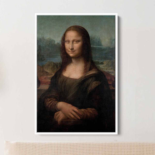 Brown Mona Lisa Wall Art Canvas 6747