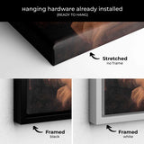 Brown Mona Lisa Wall Art Canvas 6747