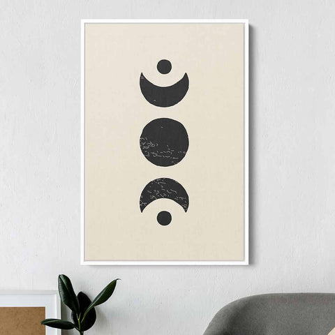 Black Moon Wall Art Canvas 214a