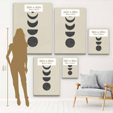 Black Moon Wall Art Canvas 214b