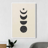 Black Moon Wall Art Canvas 214b