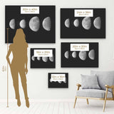 Black Moon Wall Art Canvas 1171