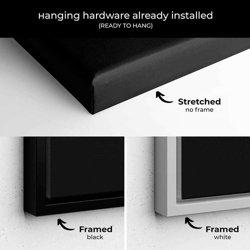 Black Moon Wall Art Canvas 1171