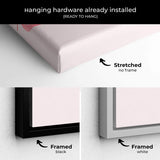 Pink Mother and child Wall Art Canvas 7228