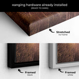 Brown Mountain Wall Art Canvas 5924