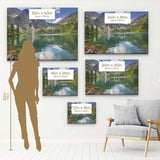 Green Mountain Wall Art Canvas 6419